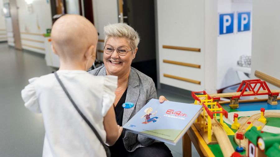 Marita Vikström Larsson, konsultsjuksköterska specialiserad på hjärntumör.