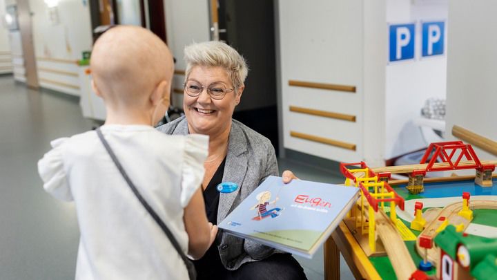 Marita Vikström Larsson, konsultsjuksköterska specialiserad på hjärntumör.