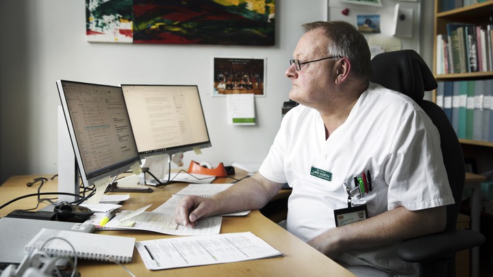 Bilder p&aring; Lars Hjort vid Sk&aring;nes Universitetssjukhus, VO Barnmedicin. Patientcentrerad uppf&ouml;ljning av f&ouml;re detta barncancerpatienter.Bilder till Barn & Cancer p&aring; uppdrag av OTW
