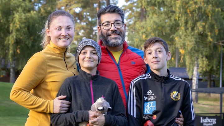 220917  CI/ Barncancerfondenfamiljehelg p&aring; IsabergFamiljen JacobssonMaja