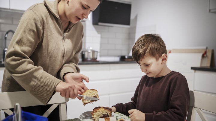 230216-230219 ÄlvsjöNoel, tillsammans med mamma Flogerta och pappa Tauland.Foto: Linus Sundahl-Djerf