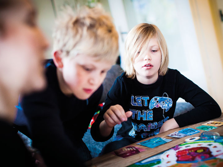 Eddie och hans pappa Bild: test